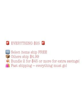 🚨 CLOSET CLEANOUT SALE 🚨